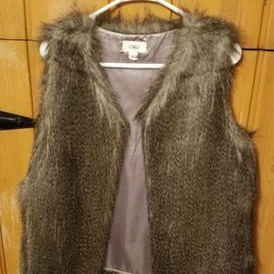 Furry vest